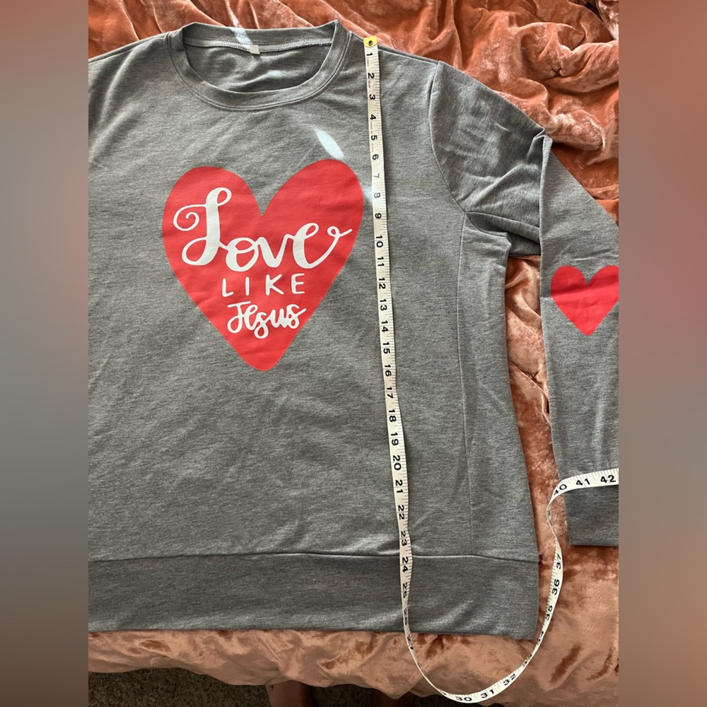 Love Like Jesus 💗✝️💗 Faith Christ Christian Belief Religion Heart Church Bible - Picture 8 of 8